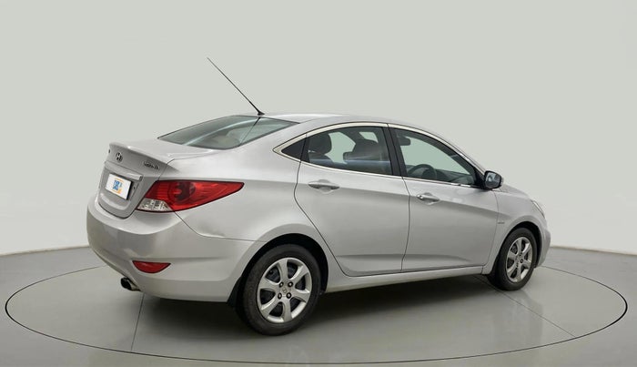 2013 Hyundai Verna FLUIDIC 1.6 CRDI EX, Diesel, Manual, 91,584 km, Right Back Diagonal