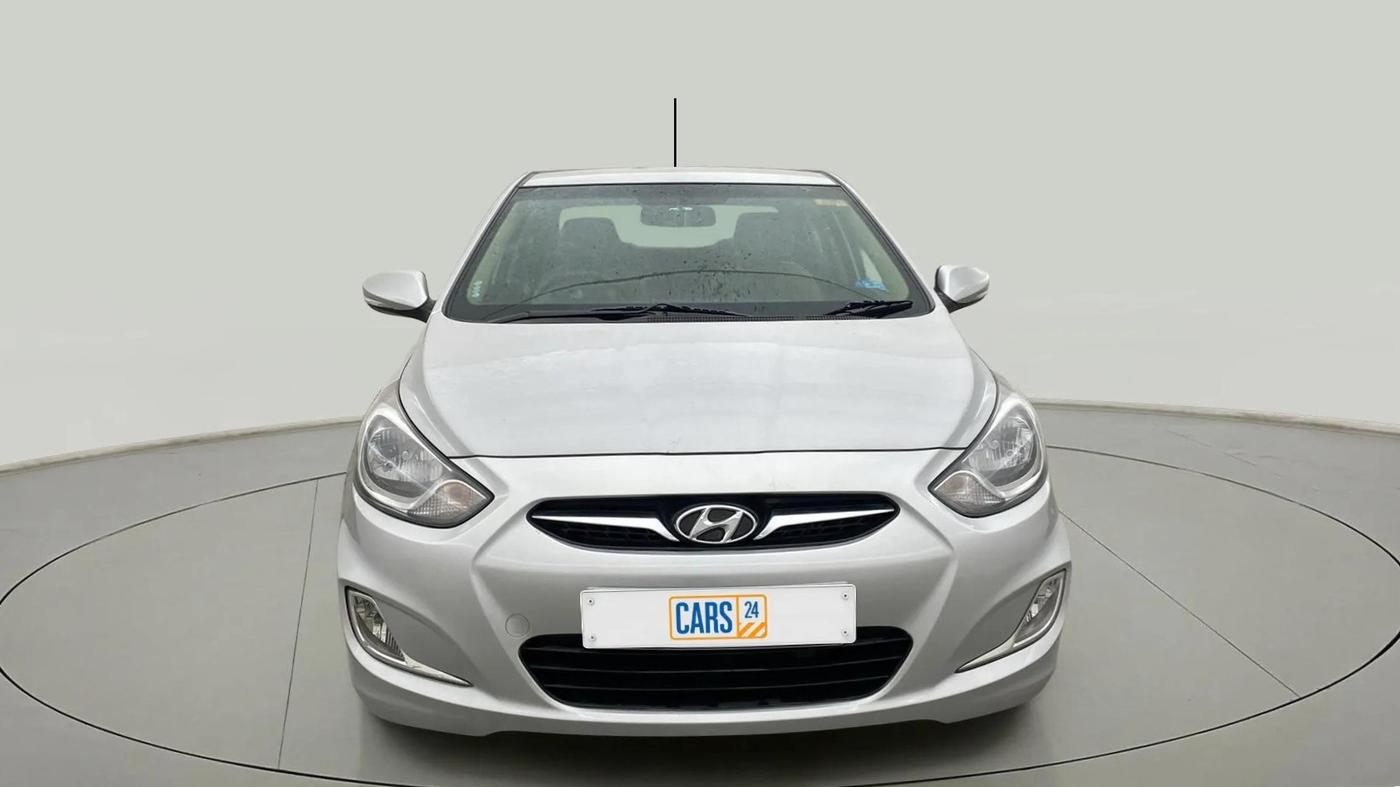 2013 Hyundai Verna FLUIDIC 1.6 CRDI EX, Diesel, Manual, 91,584 km, Front