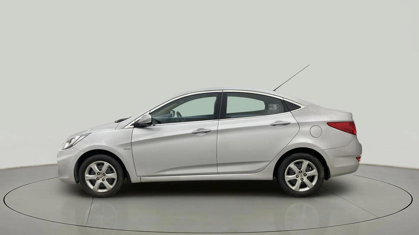 2013 Hyundai Verna FLUIDIC 1.6 CRDI EX, Diesel, Manual, 91,584 km, Left Side