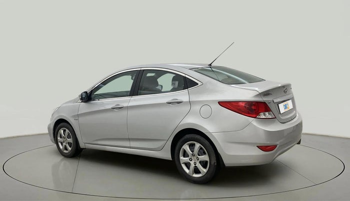 2013 Hyundai Verna FLUIDIC 1.6 CRDI EX, Diesel, Manual, 91,584 km, Left Back Diagonal