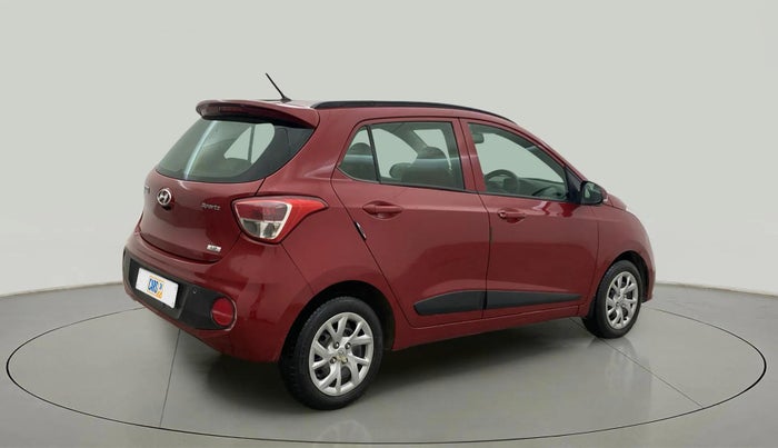 2019 Hyundai Grand i10 SPORTZ 1.2 KAPPA VTVT, Petrol, Manual, 25,248 km, Right Back Diagonal
