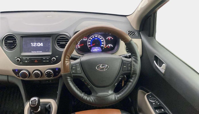 2019 Hyundai Grand i10 SPORTZ 1.2 KAPPA VTVT, Petrol, Manual, 25,248 km, Steering Wheel Close Up