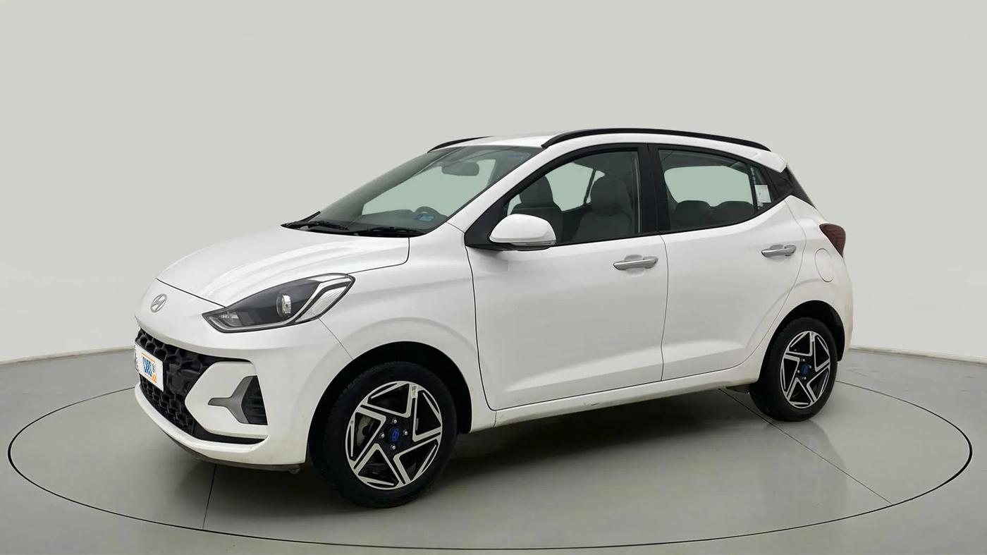 2024 Hyundai GRAND I10 NIOS ASTA AMT 1.2 KAPPA VTVT, Petrol, Automatic, 1,326 km, Left Front Diagonal
