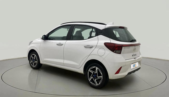 2024 Hyundai GRAND I10 NIOS ASTA AMT 1.2 KAPPA VTVT, Petrol, Automatic, 1,326 km, Left Back Diagonal