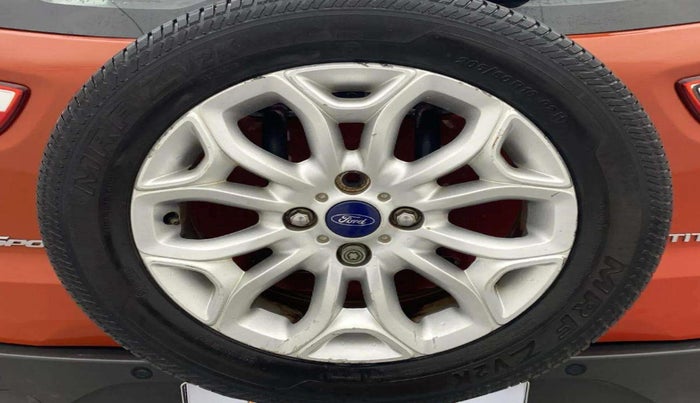 2016 Ford Ecosport TITANIUM 1.5L PETROL AT, Petrol, Automatic, 77,869 km, Spare Tyre