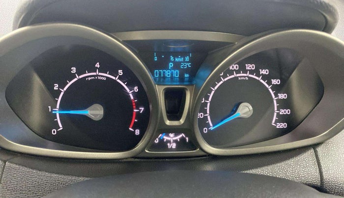 2016 Ford Ecosport TITANIUM 1.5L PETROL AT, Petrol, Automatic, 77,869 km, Odometer Image
