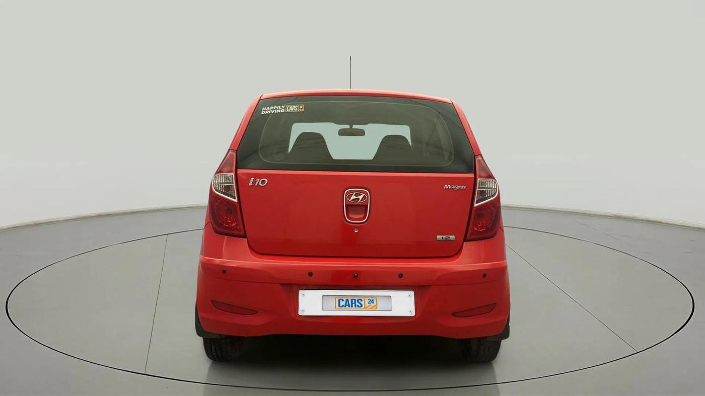 2013 Hyundai i10 MAGNA 1.2, Petrol, Manual, 63,306 km, Back/Rear