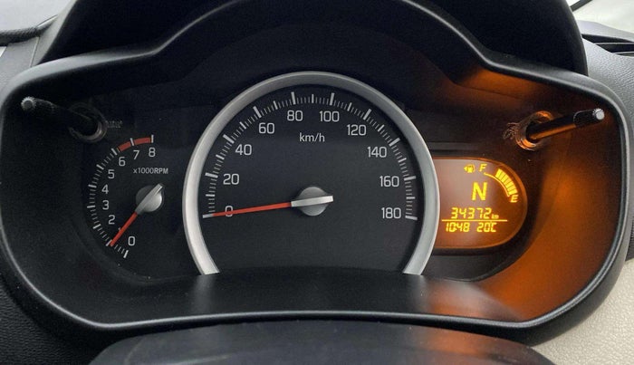 2015 Maruti Celerio VXI AMT, Petrol, Automatic, 34,336 km, Odometer Image