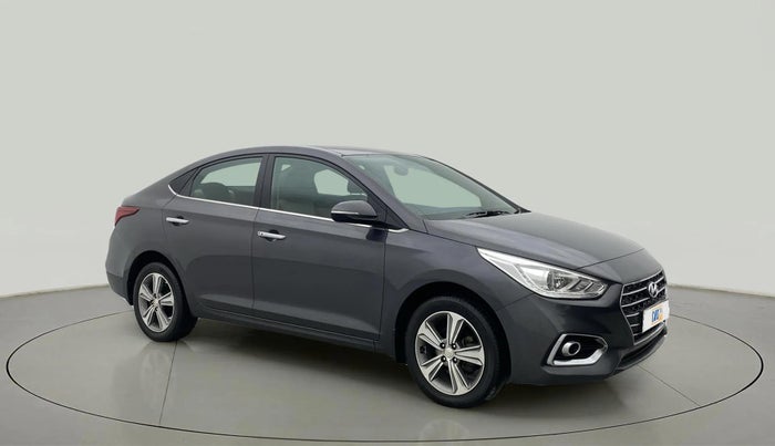2019 Hyundai Verna 1.6 VTVT SX + AT, Petrol, Automatic, 46,076 km, Right Front Diagonal