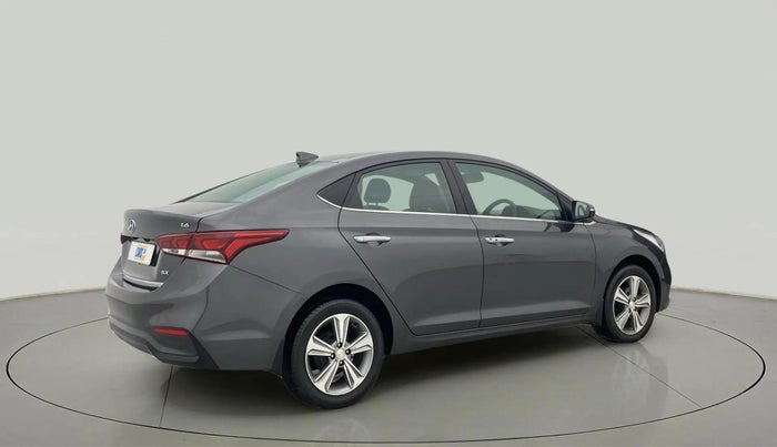 2019 Hyundai Verna 1.6 VTVT SX + AT, Petrol, Automatic, 46,076 km, Right Back Diagonal