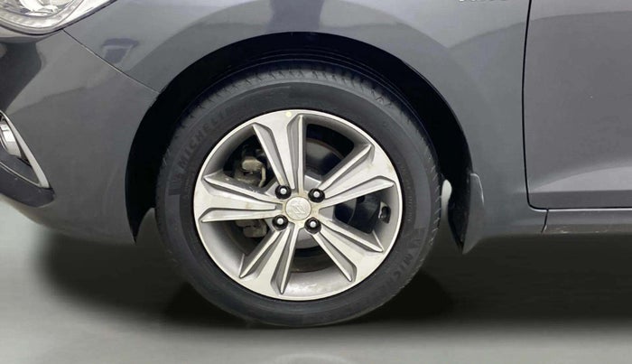 2019 Hyundai Verna 1.6 VTVT SX + AT, Petrol, Automatic, 46,076 km, Left Front Wheel