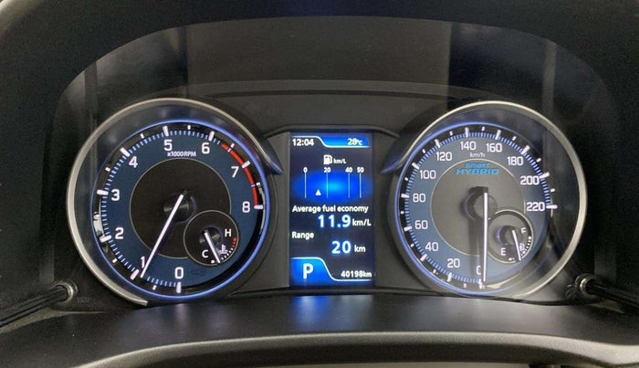 2023 Maruti Ertiga ZXI+ AT SHVS, Petrol, Automatic, 40,194 km, Odometer Image