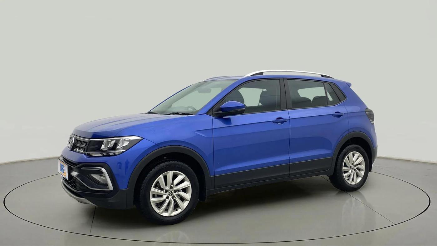 2023 Volkswagen TAIGUN HIGHLINE 1.0 TSI MT, Petrol, Manual, 11,988 km, Left Front Diagonal