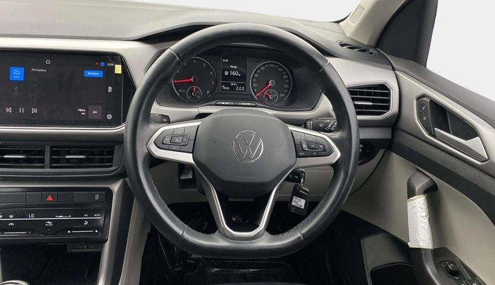 2023 Volkswagen TAIGUN HIGHLINE 1.0 TSI MT, Petrol, Manual, 11,908 km, Steering Wheel Close Up