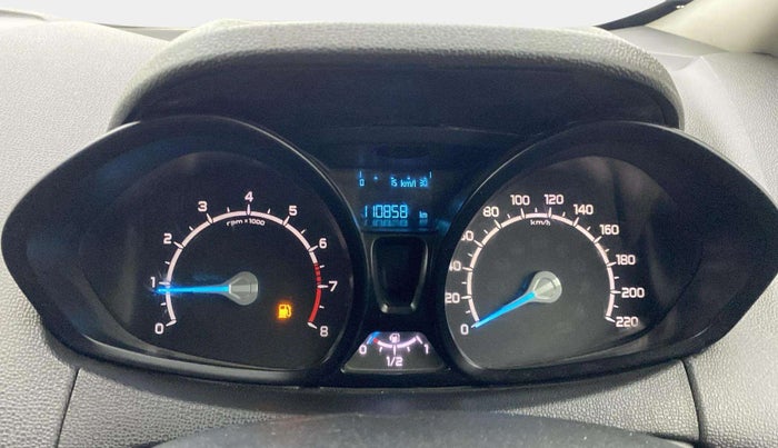 2015 Ford Ecosport TREND 1.5L PETROL, Petrol, Manual, 1,10,871 km, Odometer Image