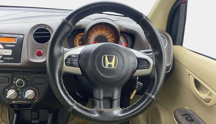 2012 Honda Brio S(O) MT, Petrol, Manual, 45,233 km, Steering Wheel Close Up