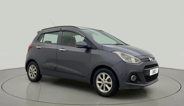 2016 Hyundai Grand i10 ASTA AT 1.2 KAPPA VTVT, Petrol, Automatic, 1,04,253 km, Right Front Diagonal