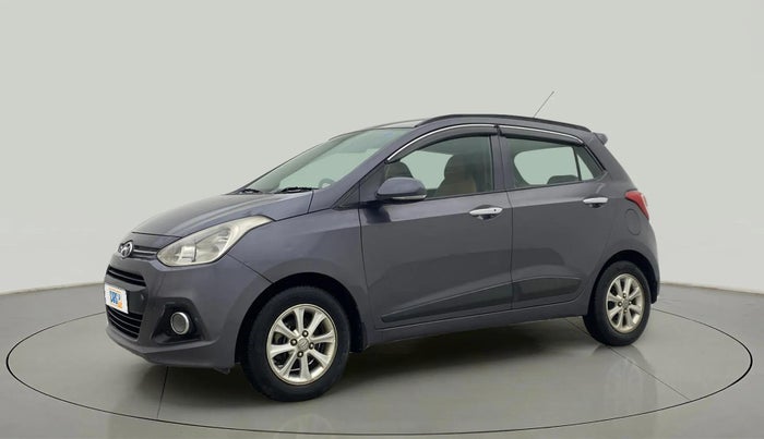 2016 Hyundai Grand i10 ASTA AT 1.2 KAPPA VTVT, Petrol, Automatic, 1,04,253 km, Left Front Diagonal