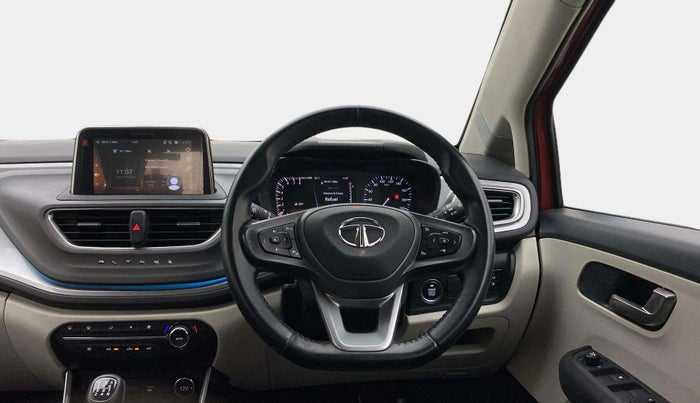 2022 Tata ALTROZ XZ PLUS PETROL, Petrol, Manual, 19,677 km, Steering Wheel Close Up