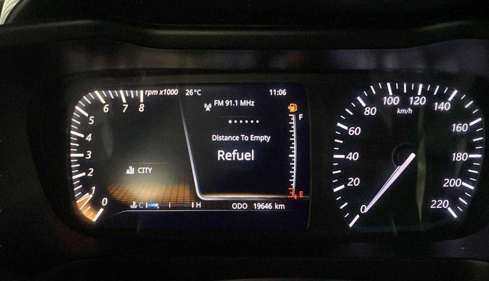 2022 Tata ALTROZ XZ PLUS PETROL, Petrol, Manual, 19,677 km, Odometer Image