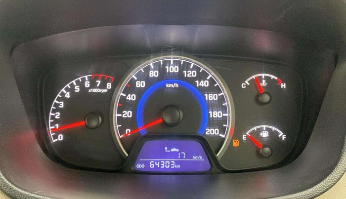 2016 Hyundai Grand i10 SPORTZ 1.2 KAPPA VTVT, Petrol, Manual, 64,303 km, Odometer Image
