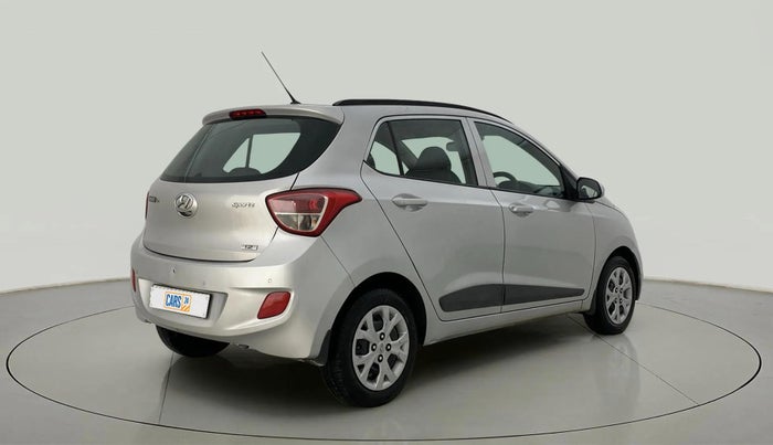 2016 Hyundai Grand i10 SPORTZ 1.2 KAPPA VTVT, Petrol, Manual, 64,303 km, Right Back Diagonal