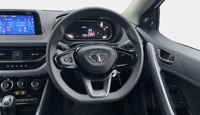 2023 Tata NEXON XM PLUS SUNROOF PETROL, Petrol, Manual, 10,720 km, Steering Wheel Close Up