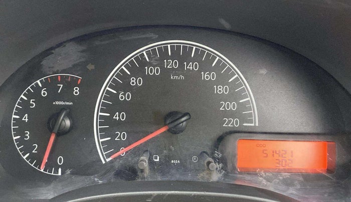 2013 Nissan Sunny XL, Petrol, Manual, 51,413 km, Odometer Image