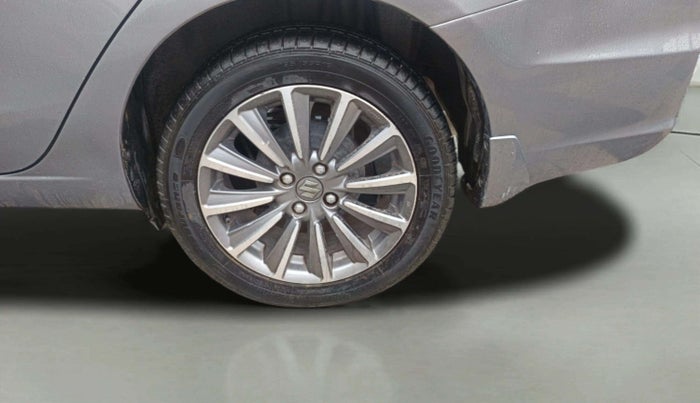 2019 Maruti Ciaz ALPHA  AT 1.5 SHVS PETROL, Petrol, Automatic, 55,472 km, Left Rear Wheel