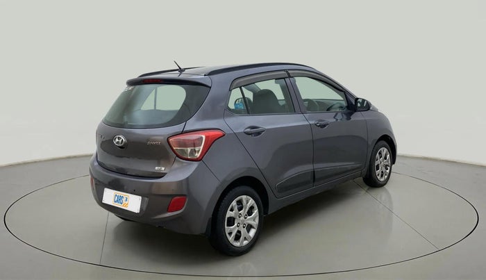 2015 Hyundai Grand i10 SPORTZ 1.2 KAPPA VTVT, Petrol, Manual, 84,815 km, Right Back Diagonal