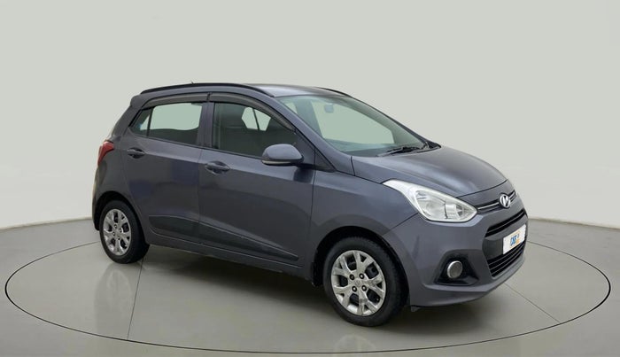 2015 Hyundai Grand i10 SPORTZ 1.2 KAPPA VTVT, Petrol, Manual, 84,815 km, Right Front Diagonal