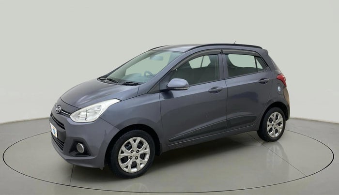 2015 Hyundai Grand i10 SPORTZ 1.2 KAPPA VTVT, Petrol, Manual, 84,815 km, Left Front Diagonal