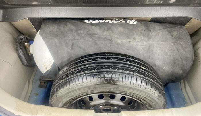 2016 Maruti Celerio ZXI AMT, CNG, Automatic, 68,899 km, Boot Inside
