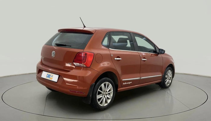 2016 Volkswagen Polo HIGHLINE1.5L, Diesel, Manual, 65,086 km, Right Back Diagonal