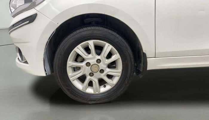 2017 Tata Tiago XZ PETROL, Petrol, Manual, 63,385 km, Left Front Wheel
