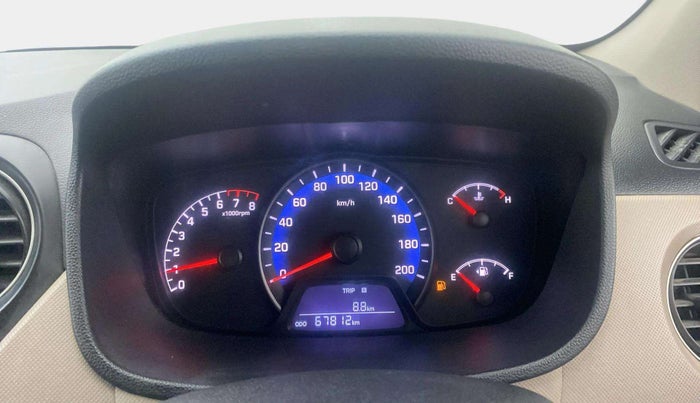 2016 Hyundai Xcent SX 1.2, Petrol, Manual, 67,811 km, Odometer Image