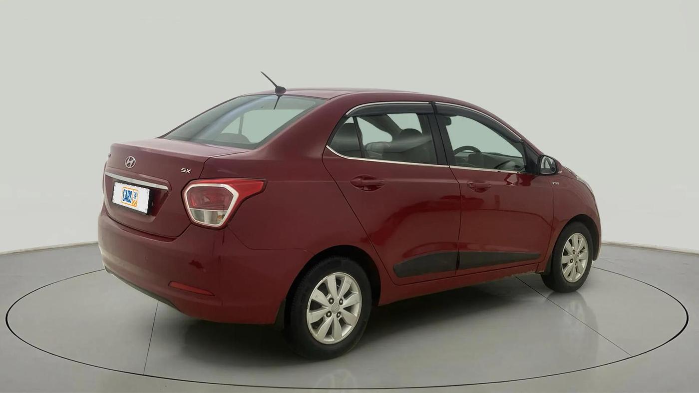 2016 Hyundai Xcent SX 1.2, Petrol, Manual, 67,811 km, Right Back Diagonal