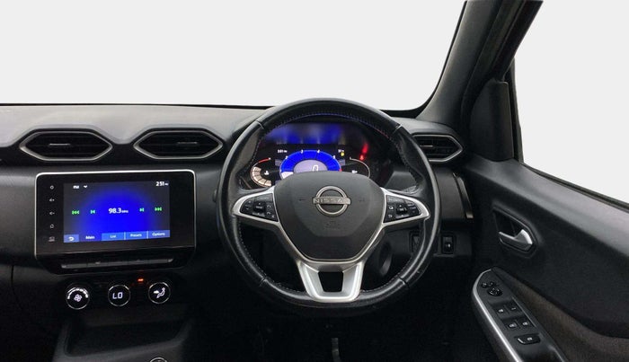 2022 Nissan MAGNITE XV PREMIUM TURBO (O), Petrol, Manual, 71,430 km, Steering Wheel Close Up