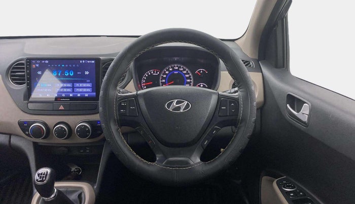 2016 Hyundai Grand i10 ASTA 1.2 KAPPA VTVT, Petrol, Manual, 42,856 km, Steering Wheel Close Up