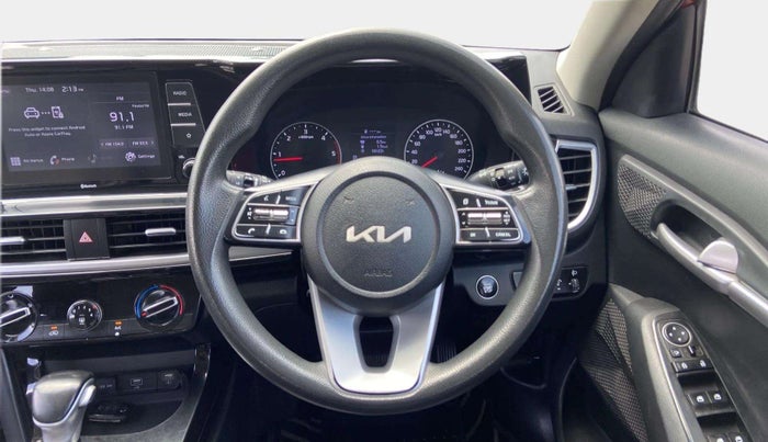 2022 KIA SELTOS HTK PLUS AT 1.5 DIESEL, Diesel, Automatic, 63,534 km, Steering Wheel Close Up