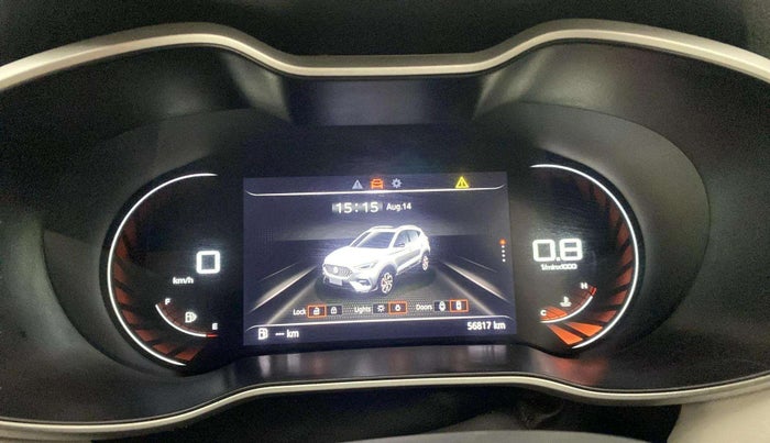 2021 MG ASTOR SHARP 1.5 MT, Petrol, Manual, 56,808 km, Odometer Image