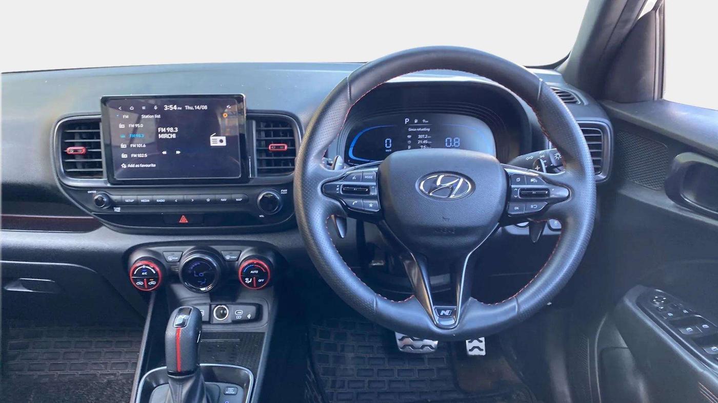 2023 Hyundai VENUE N LINE N8 1.0 TURBO DCT, Petrol, Automatic, 12,979 km, Steering Wheel Close Up