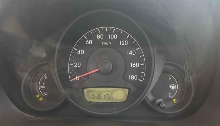 2016 Hyundai Eon ERA +, Petrol, Manual, 74,612 km, Odometer Image