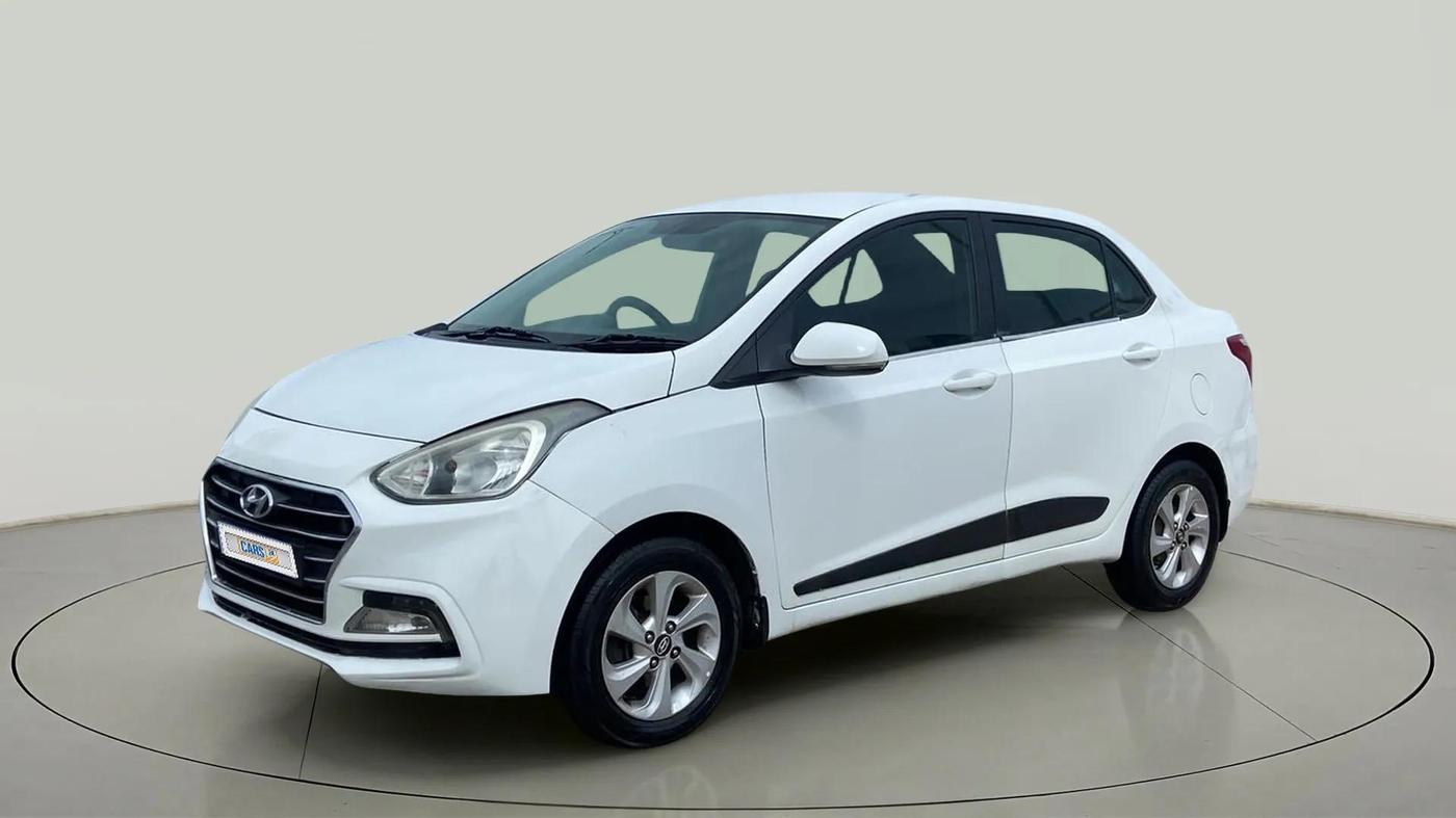 2018 Hyundai Xcent SX 1.2 CRDI, Diesel, Manual, 1,06,041 km, Left Front Diagonal