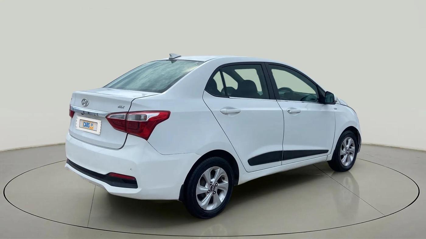2018 Hyundai Xcent SX 1.2 CRDI, Diesel, Manual, 1,06,041 km, Right Back Diagonal