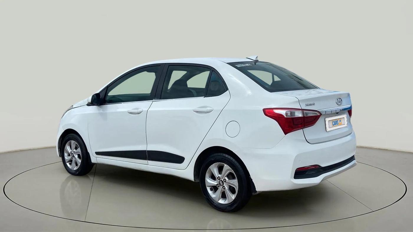 2018 Hyundai Xcent SX 1.2 CRDI, Diesel, Manual, 1,06,041 km, Left Back Diagonal