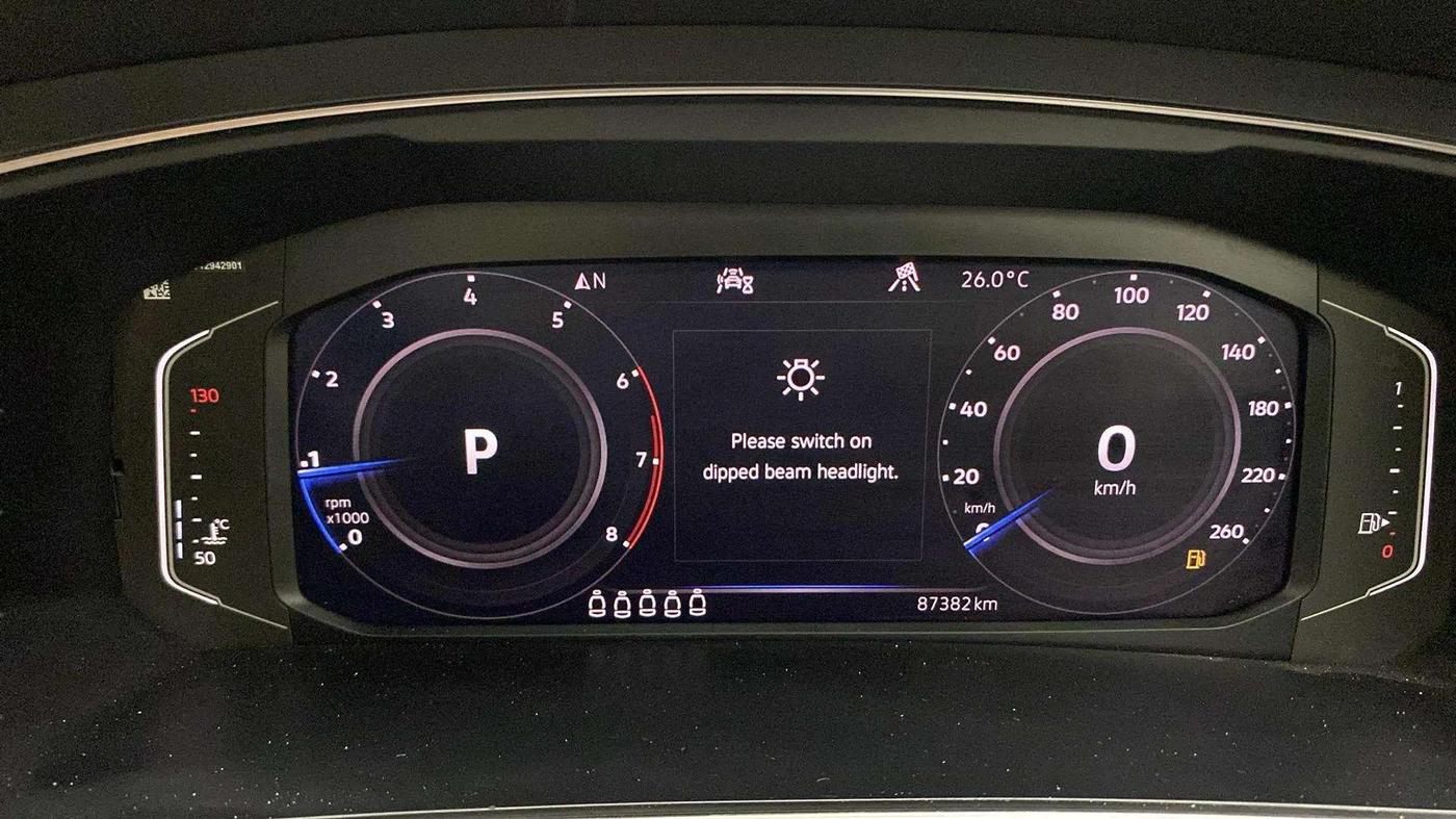 2020 Volkswagen TIGUAN ALL SPACE 2.0 TSI, Petrol, Automatic, 87,642 km, Odometer Image