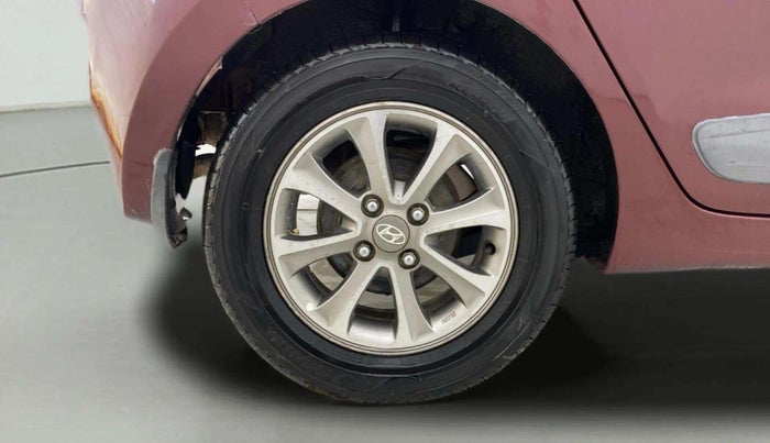2014 Hyundai Grand i10 ASTA (O) 1.2 KAPPA VTVT, Petrol, Manual, 97,505 km, Right Rear Wheel