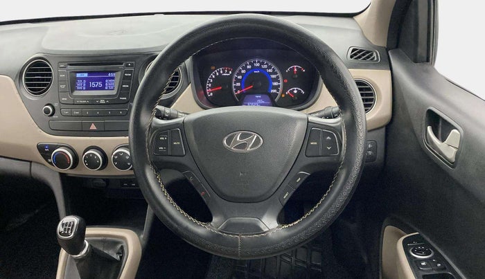 2014 Hyundai Grand i10 ASTA (O) 1.2 KAPPA VTVT, Petrol, Manual, 97,505 km, Steering Wheel Close Up