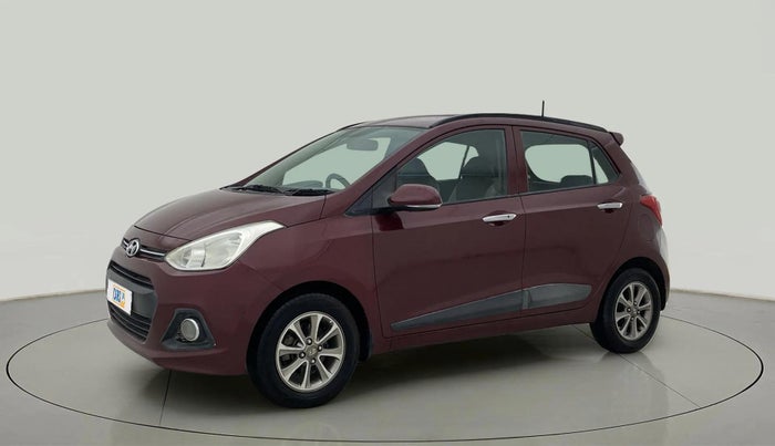 2014 Hyundai Grand i10 ASTA (O) 1.2 KAPPA VTVT, Petrol, Manual, 97,505 km, Left Front Diagonal